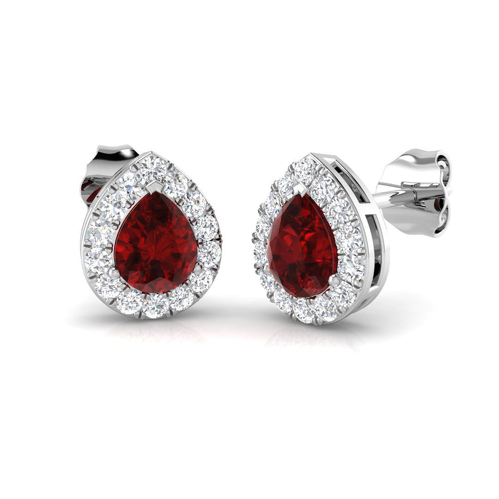 SE4940 — Earrings - 9k White Gold