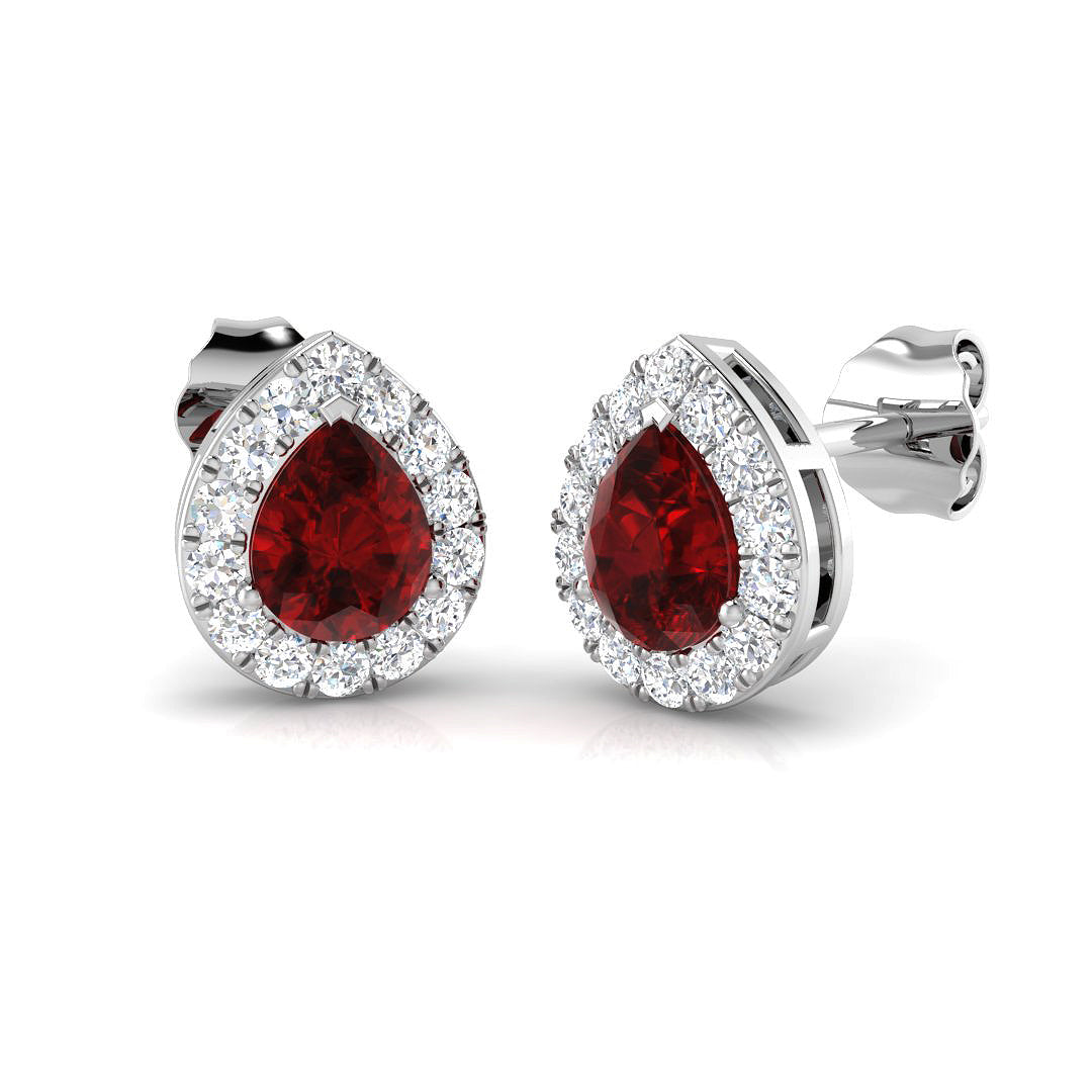 SE4940 — Earrings - 9k White Gold