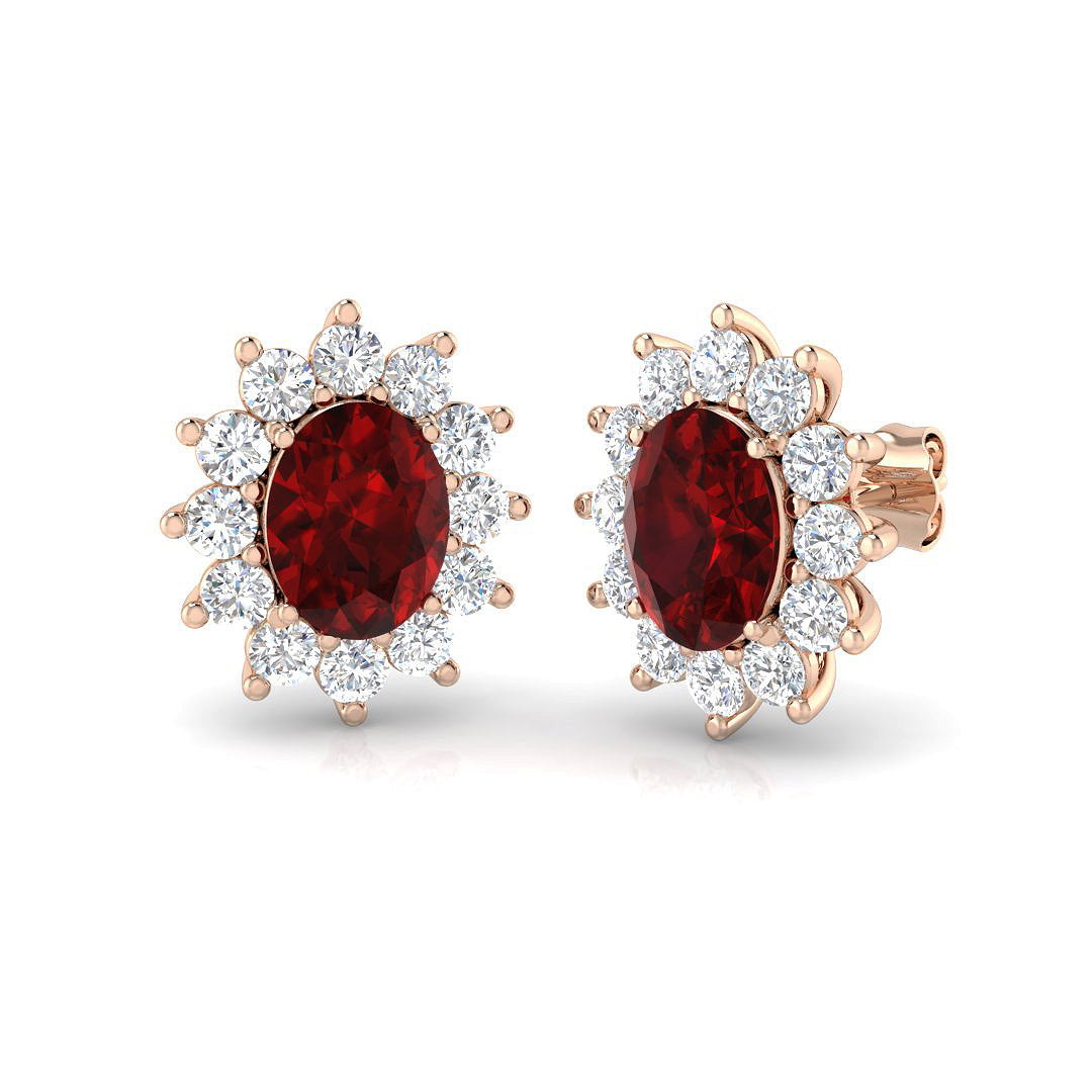 SE5075 — Earrings - 9k Rose Gold