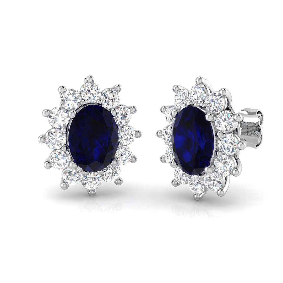 SE5150 — Earrings - 9k White Gold