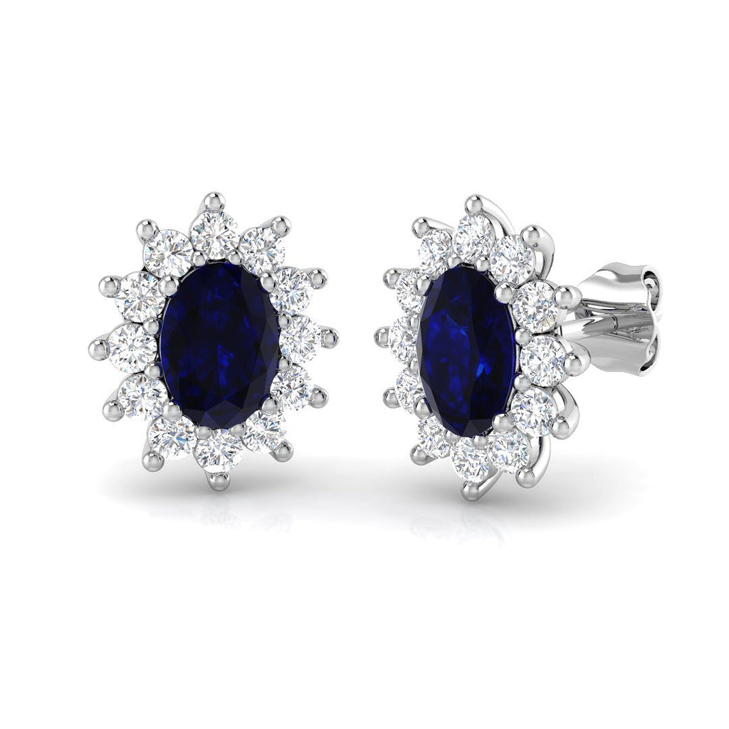 SE5151 — Earrings - 18 KT White Gold