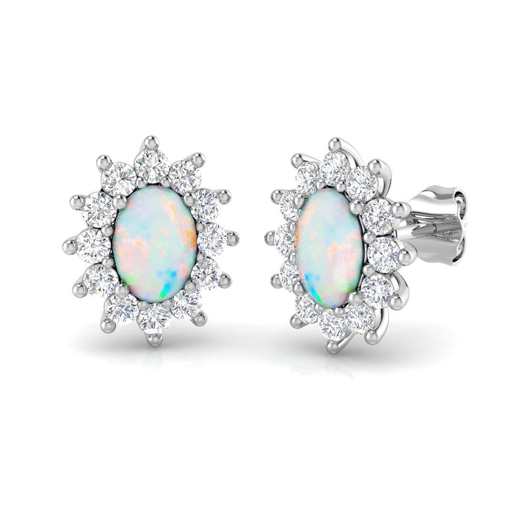 SE5151 — Earrings - 9k White Gold