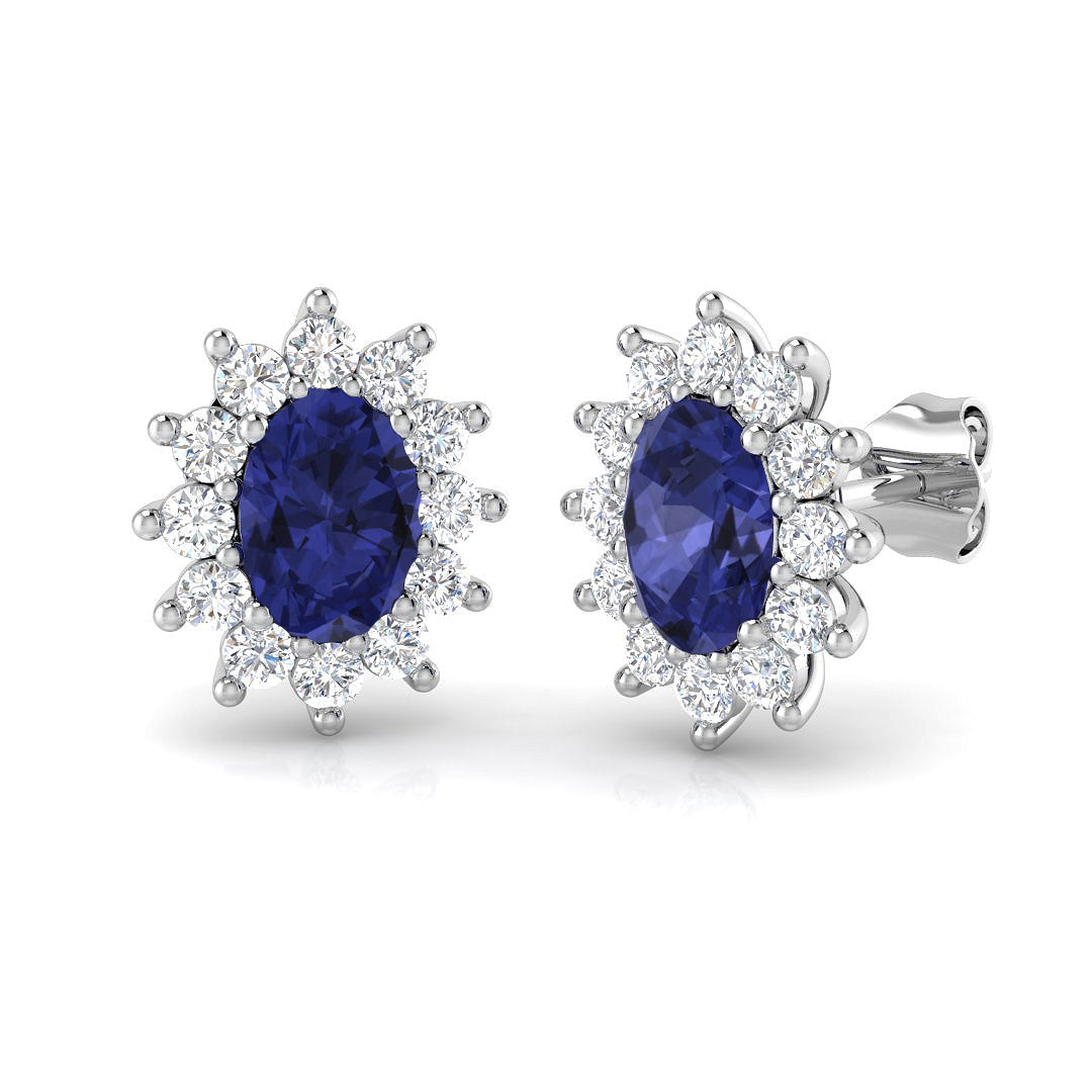 SE5151 — Earrings - 9k White Gold