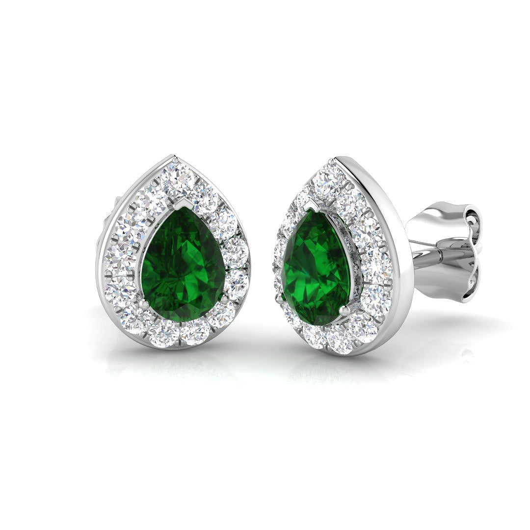 SE5235 — Earrings - 9k White Gold