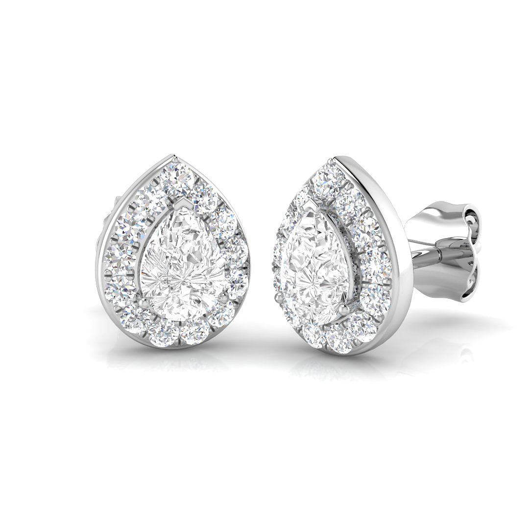SE5235 — Earrings - 9k White Gold