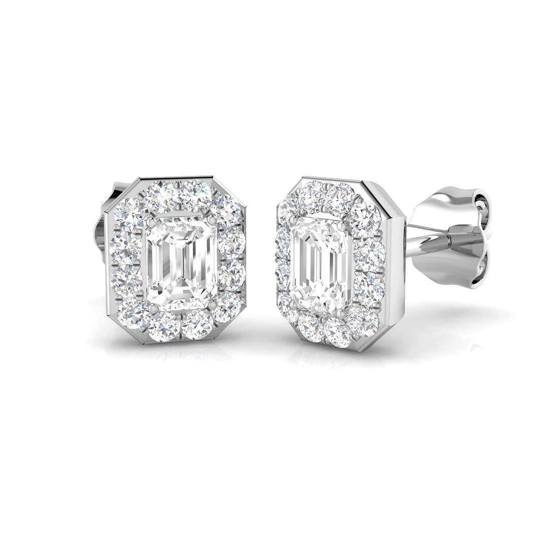 SE5314 — Earrings - 9k White Gold