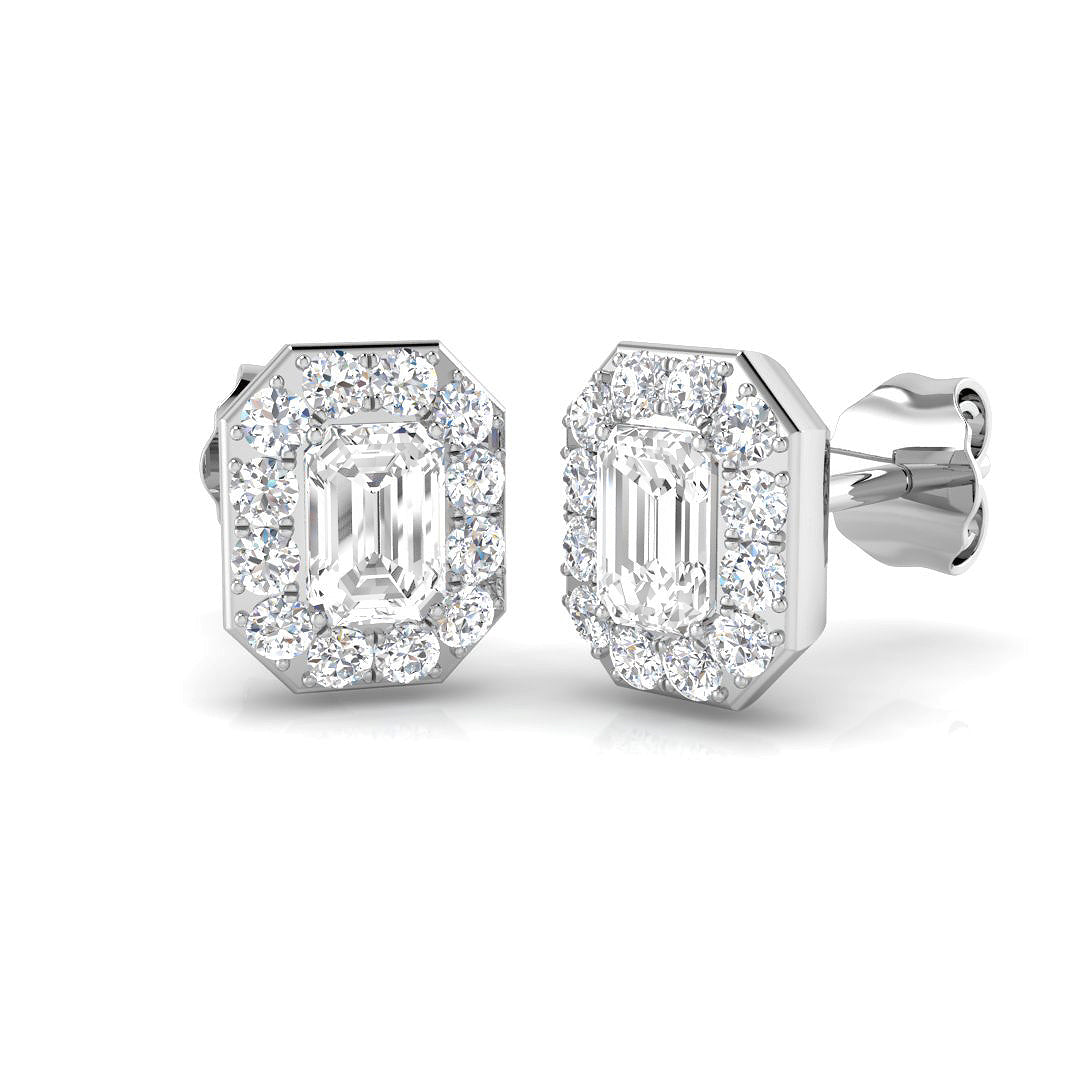 SE5316 — Earrings - 9k White Gold