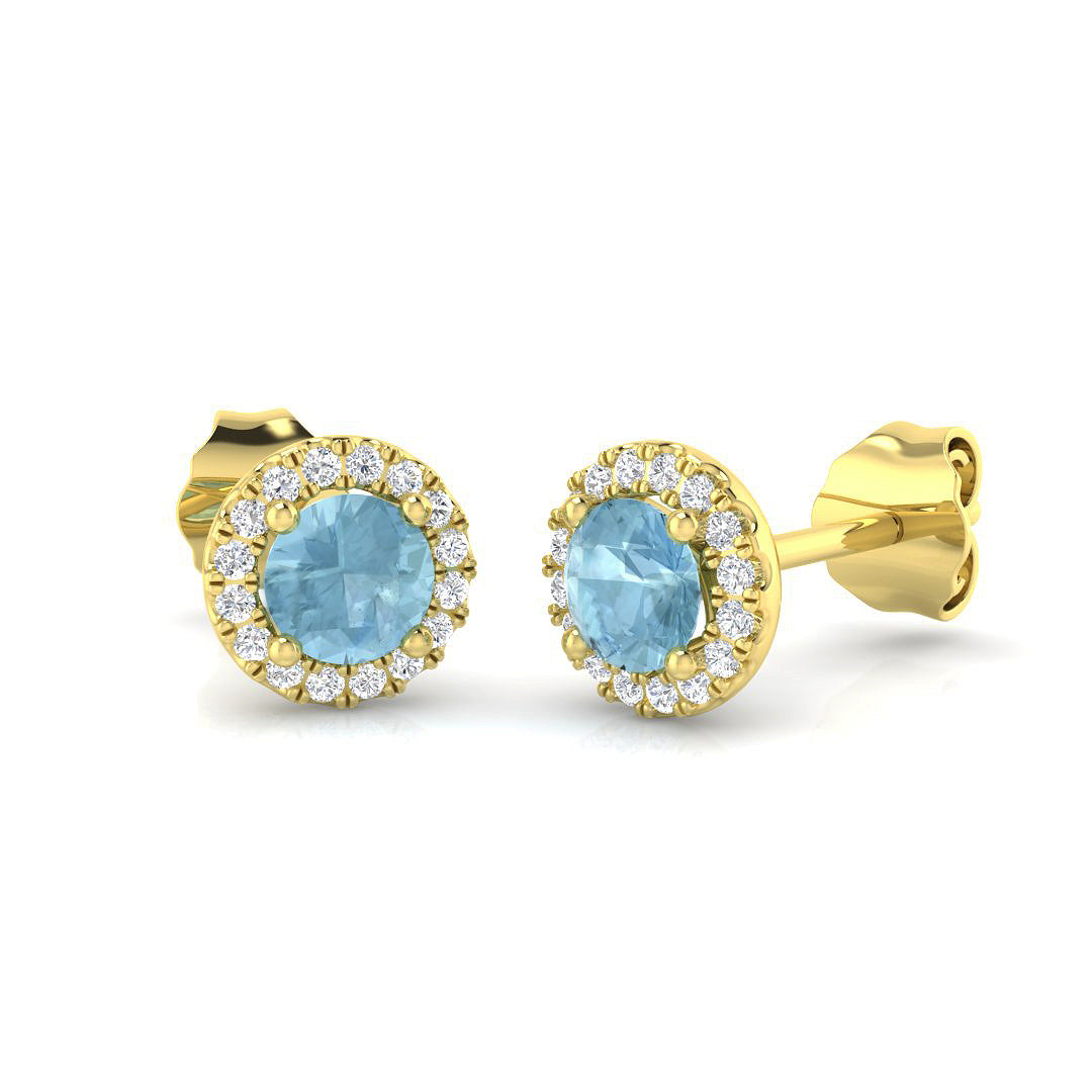 SE5375-4.0 — Earrings - 9k Yellow Gold