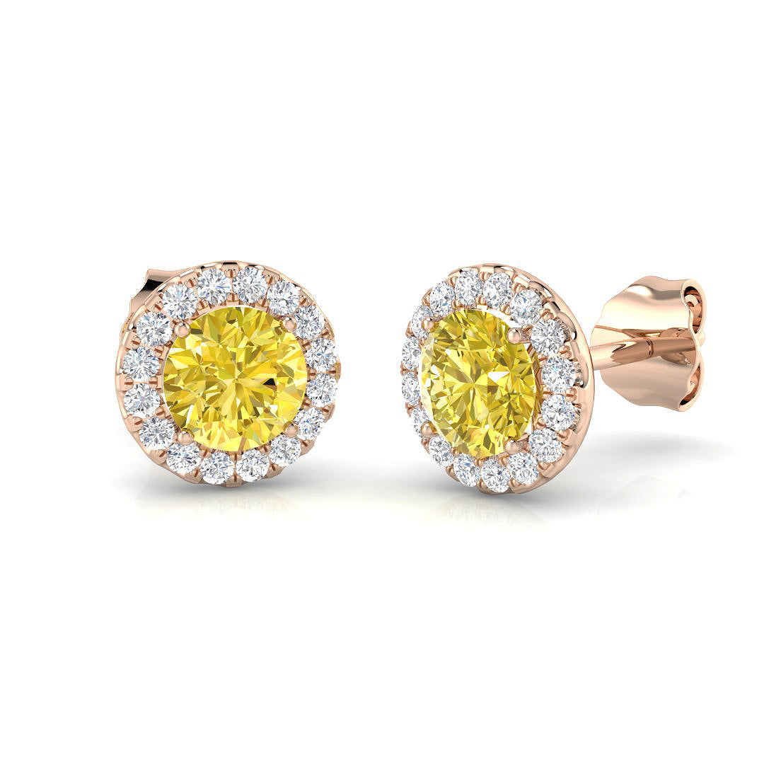SE5375-4.5 — Earrings - 9k Rose Gold