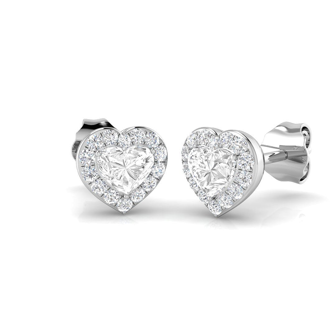 SE5457 — Earrings - 9k White Gold