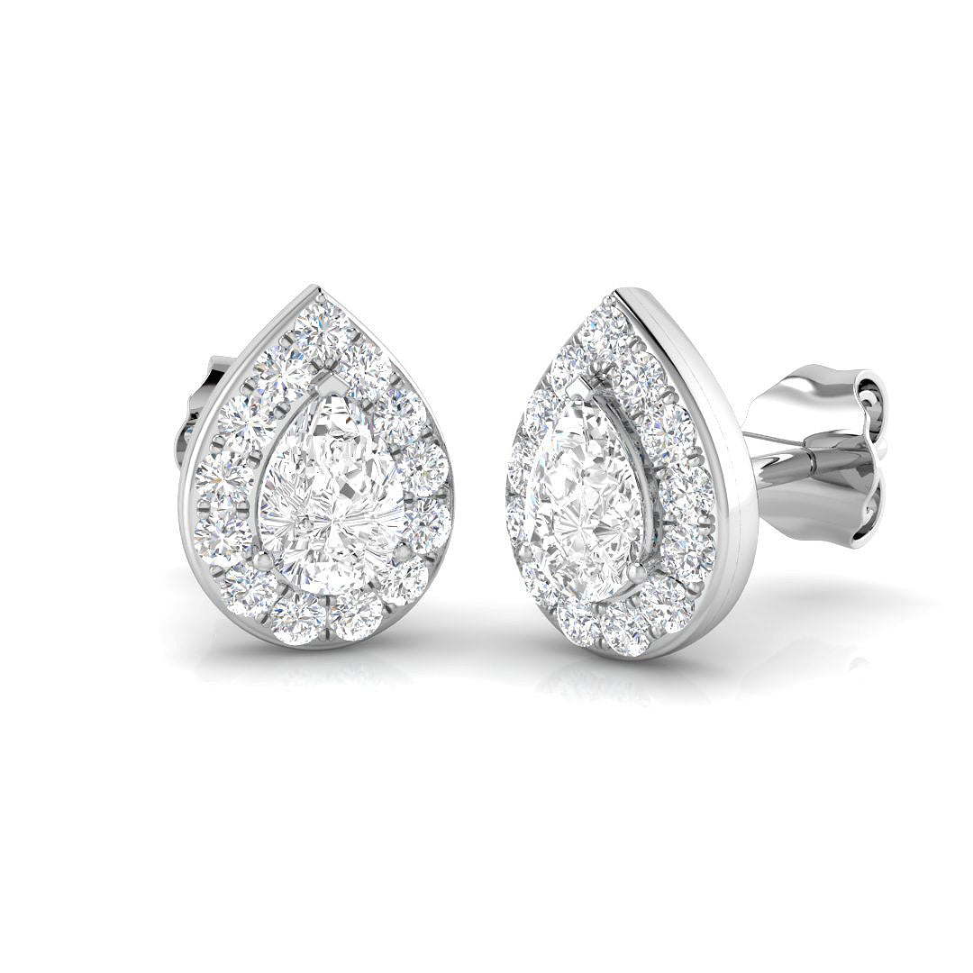 SE5463 — Earrings - 9k White Gold