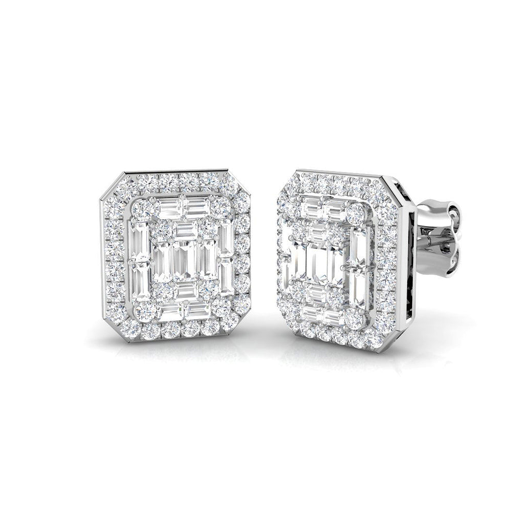 SE5468 — Earrings - 9k White Gold