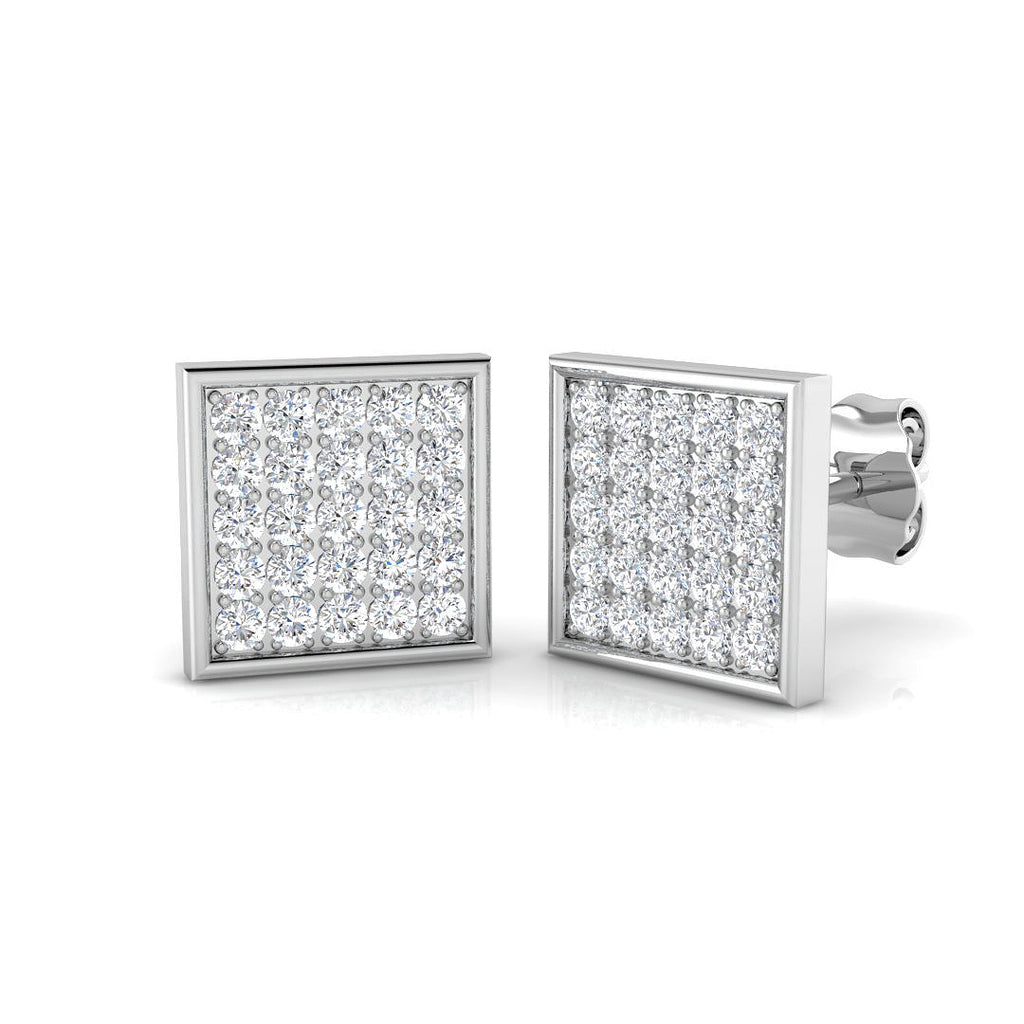 SE5558 — Earrings - 9k White Gold