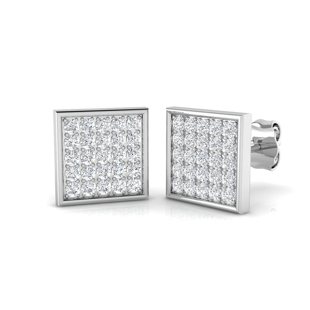 SE5558 — Earrings - 9k White Gold