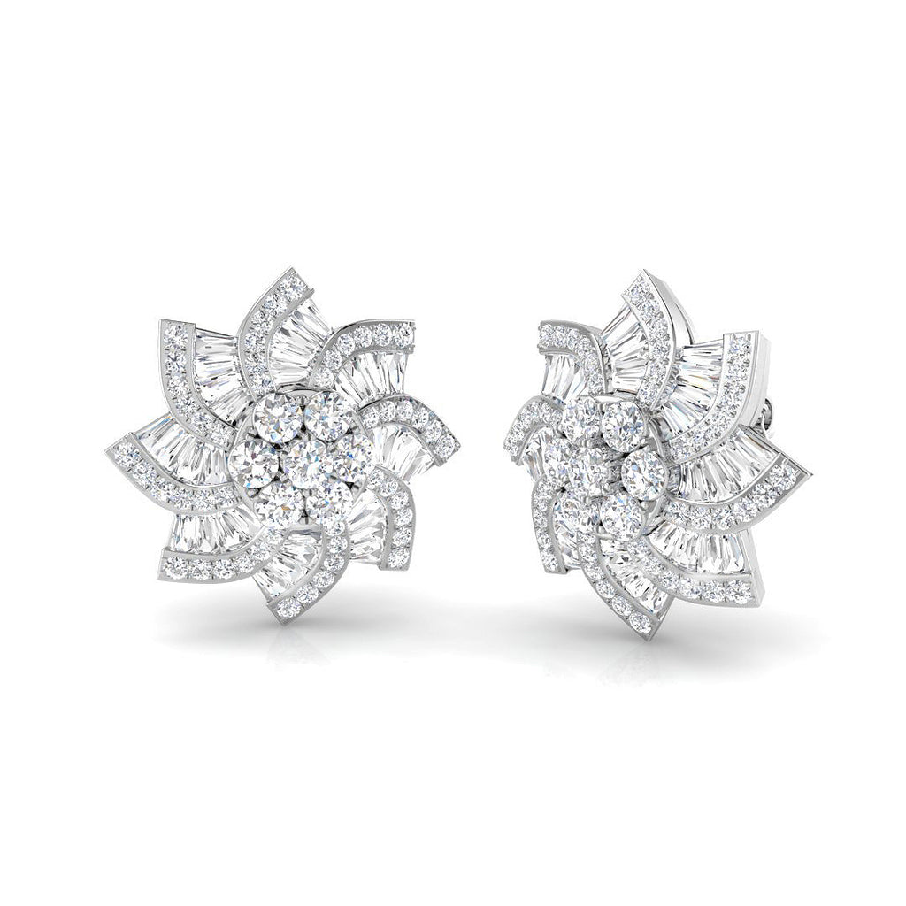 SE1849 — Earrings - 9k White Gold