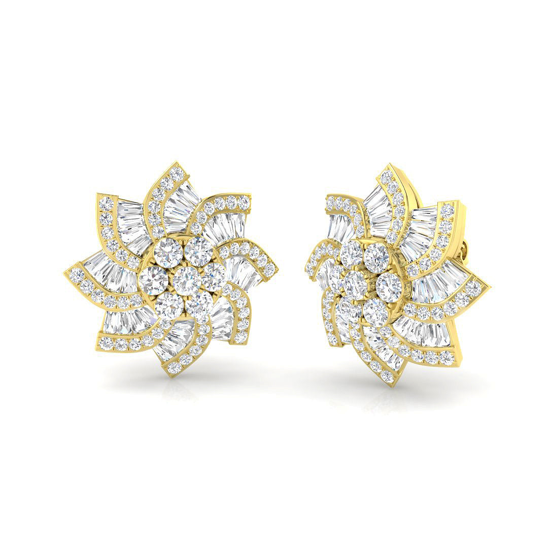 SE1849 — Earrings - 9k Yellow Gold