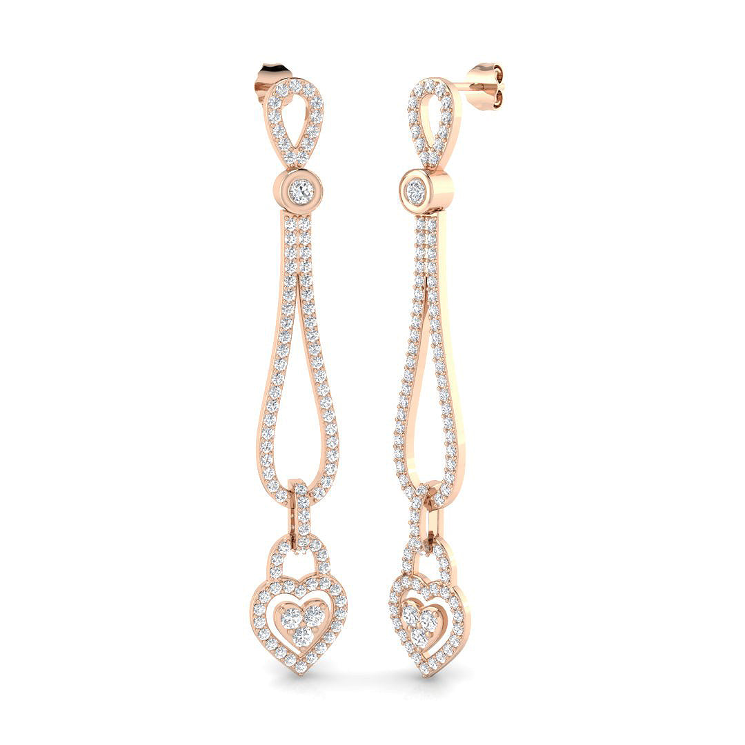 SE1890 — Earrings - 9k Rose Gold