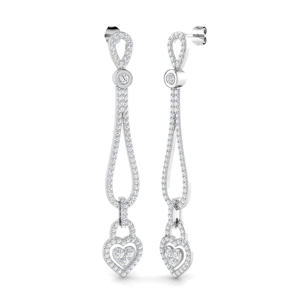 SE1890 — Earrings - 9k White Gold
