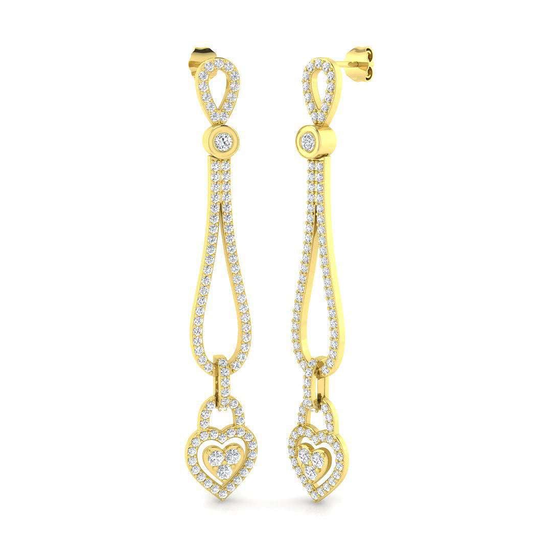 SE1890 — Earrings - 9k Yellow Gold