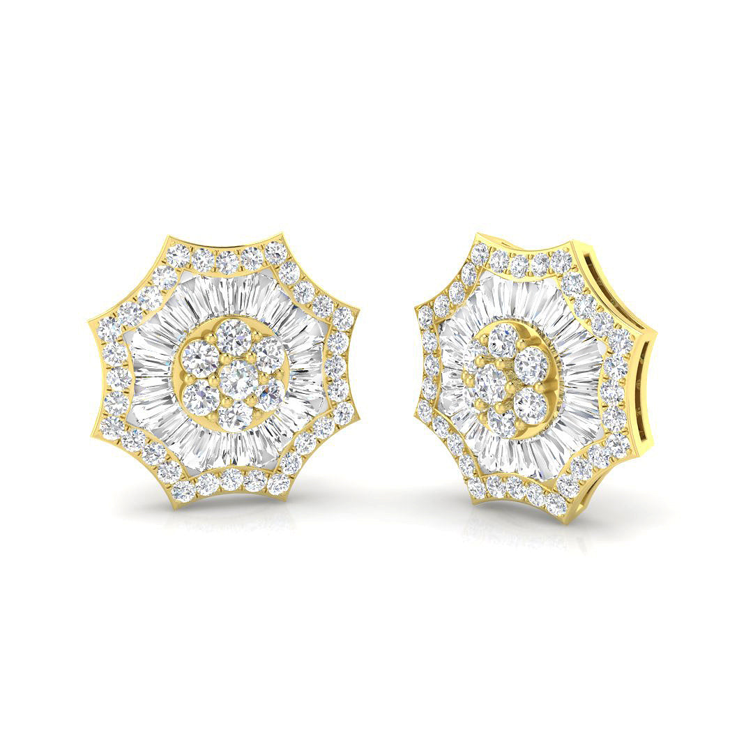 SE2174 — Earrings - 9k Yellow Gold