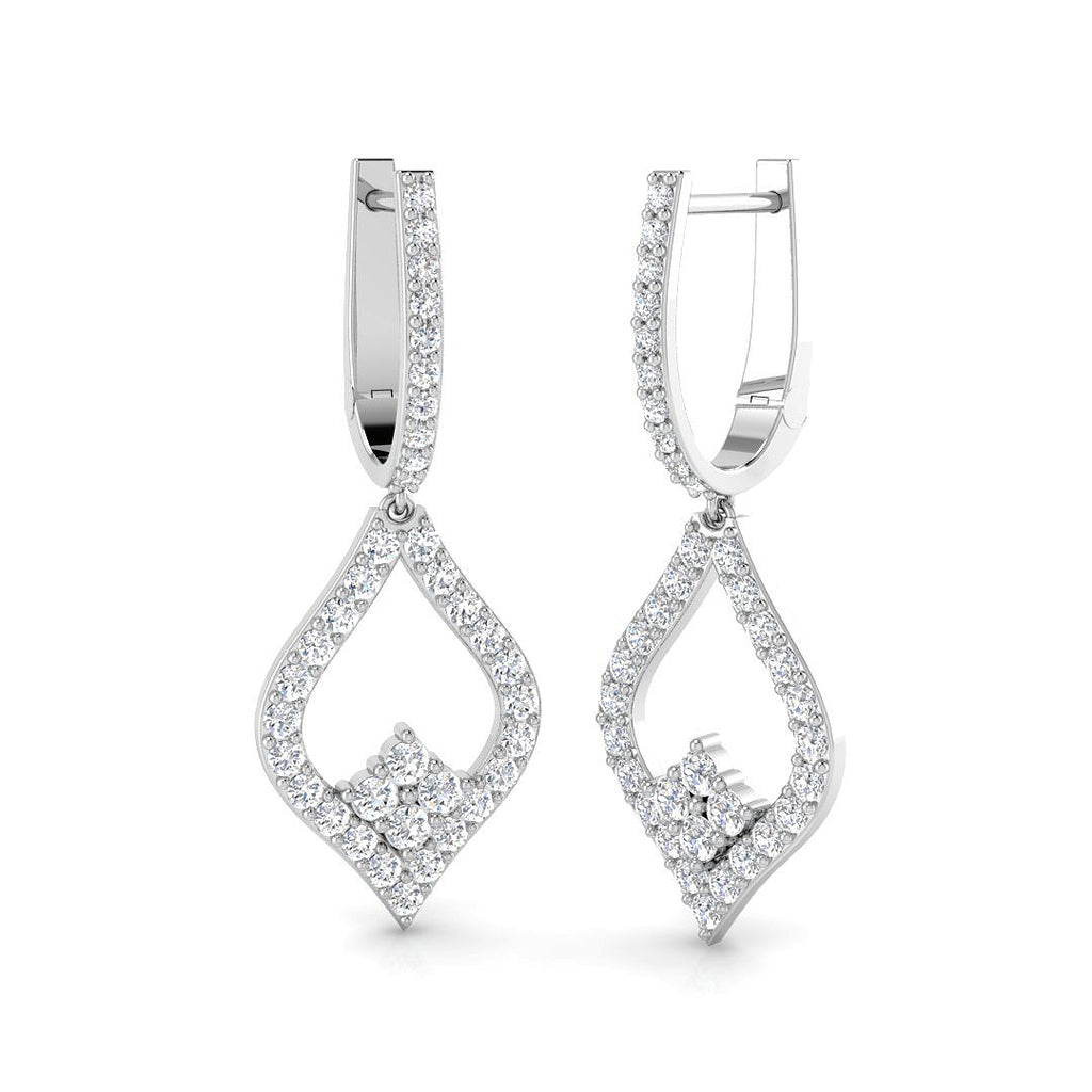 SE2571 — Earrings - 9k White Gold