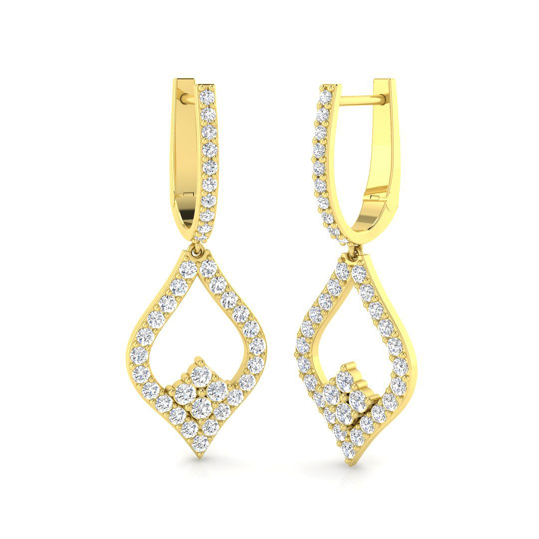 SE2571 — Earrings - 9k Yellow Gold