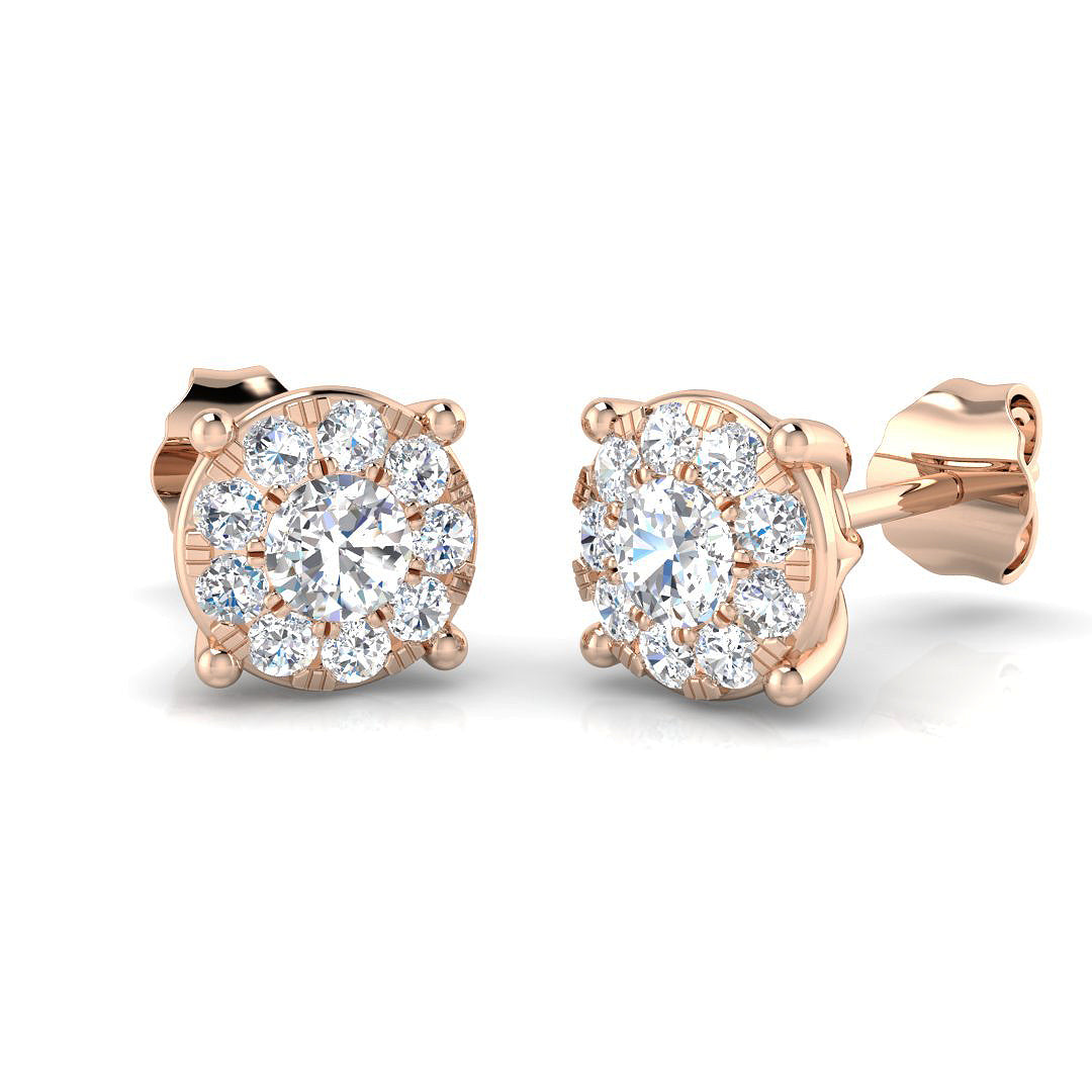 SE2603 — Earrings - 9k Rose Gold