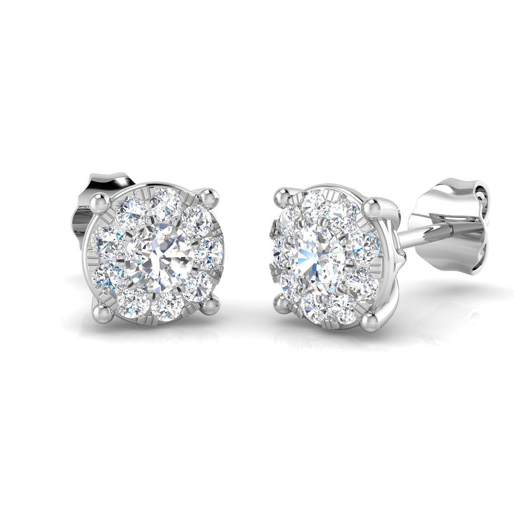 SE2603 — Earrings - 9k White Gold
