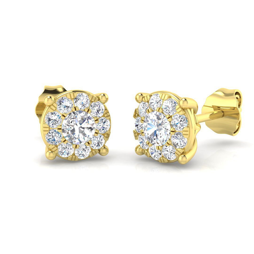 SE2603 — Earrings - 9k Yellow Gold