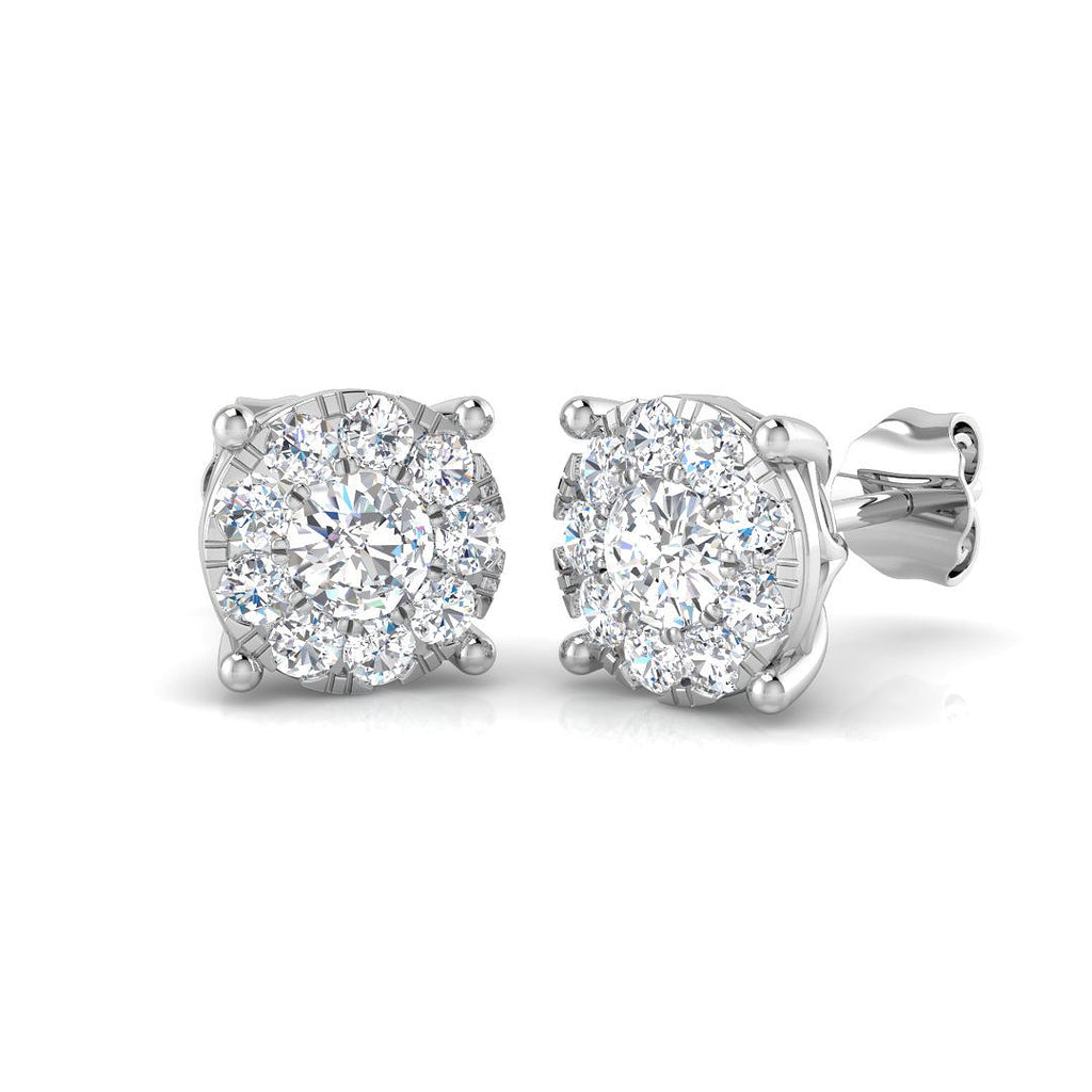 SE2914 — Earrings - 9k White Gold