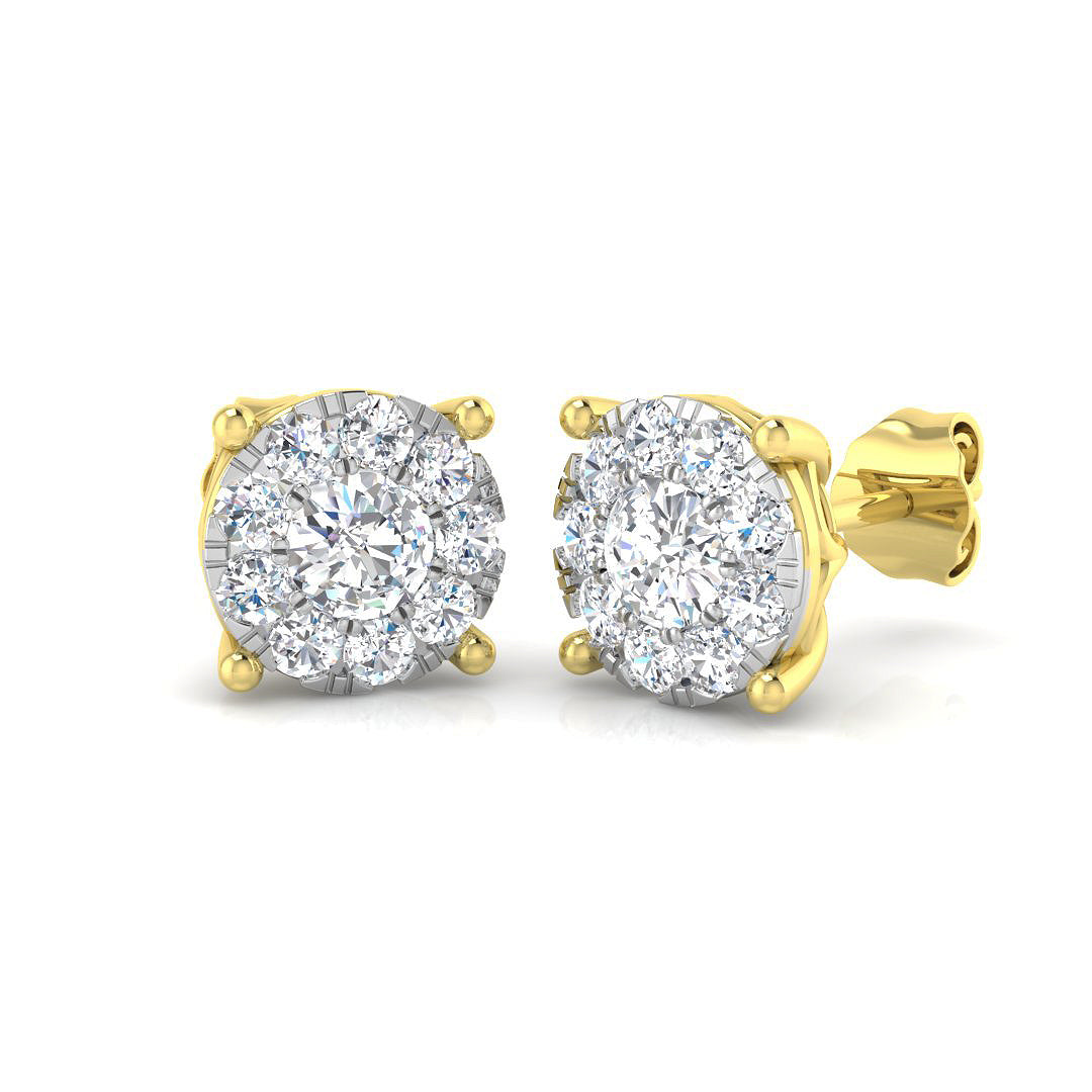 SE2914 — Earrings - 9k Yellow Gold