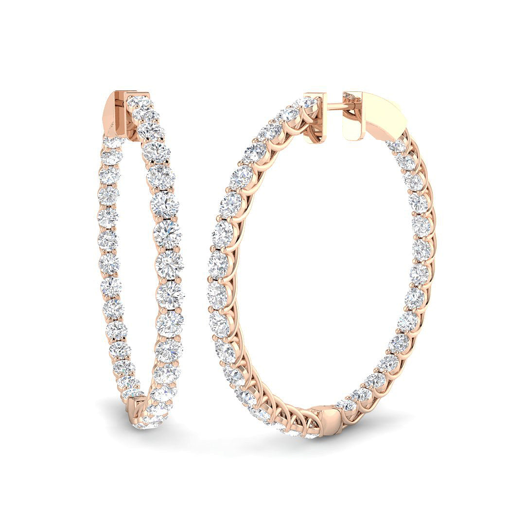 SE2983A — Earrings - 9k Rose Gold