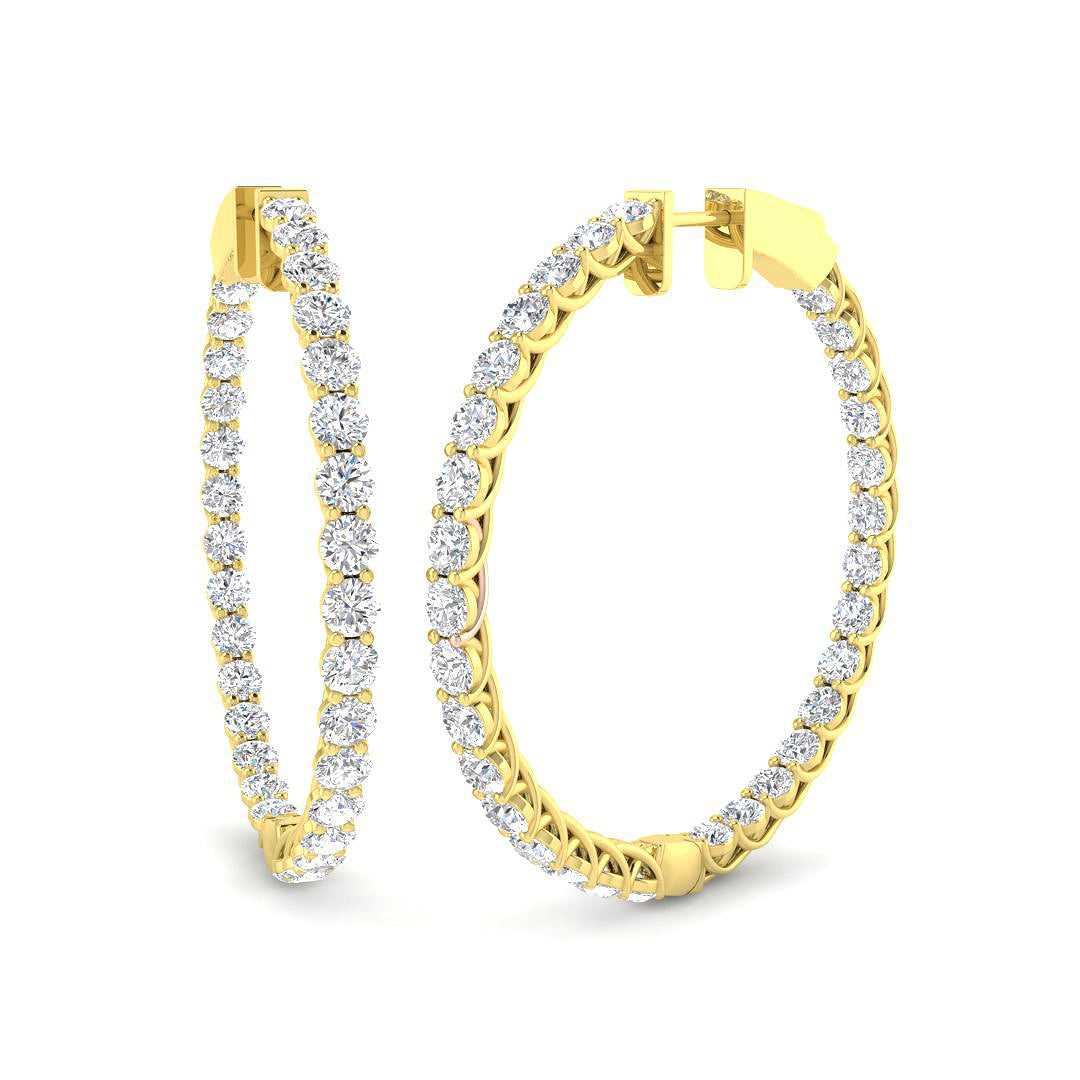SE2983A — Earrings - 9k Yellow Gold