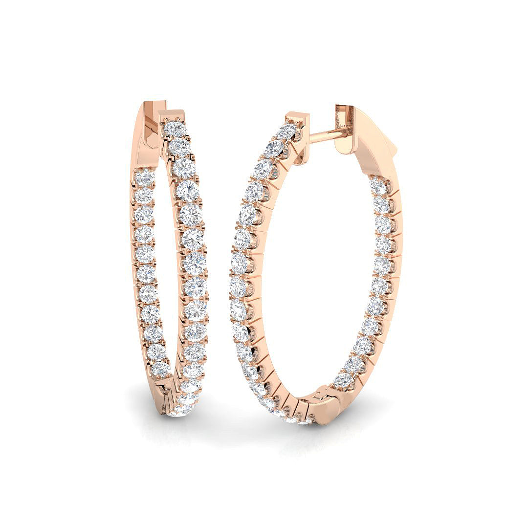 SE4075 — Earrings - 9k Rose Gold