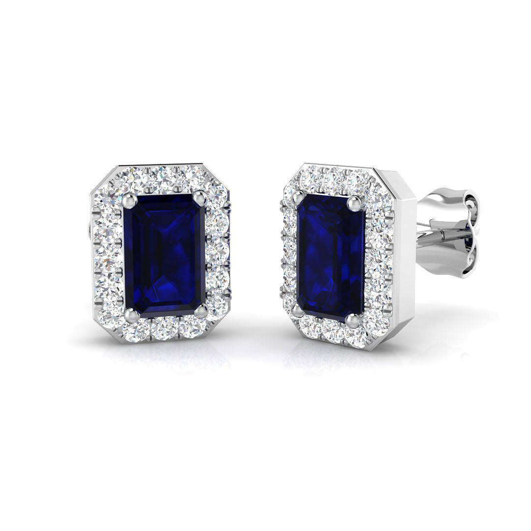 SE4077A — Earrings - 18k White Gold