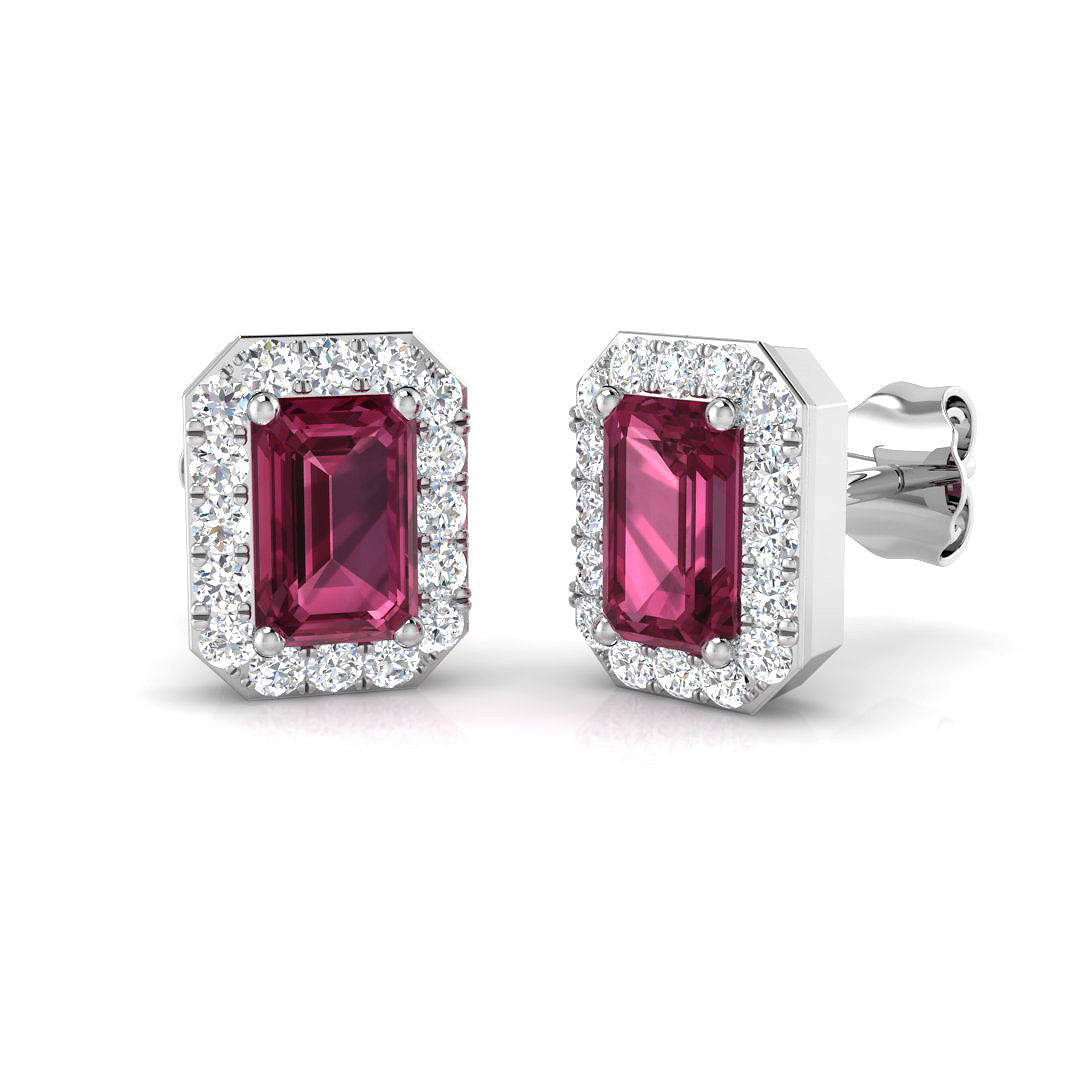 SE4077A — Earrings - 18k White Gold