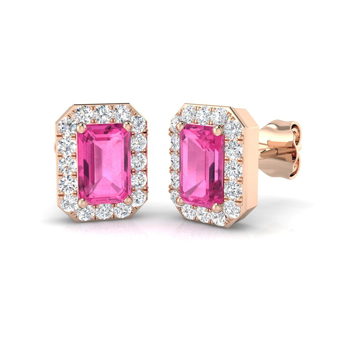 SE4077A — Earrings - 9k Rose Gold