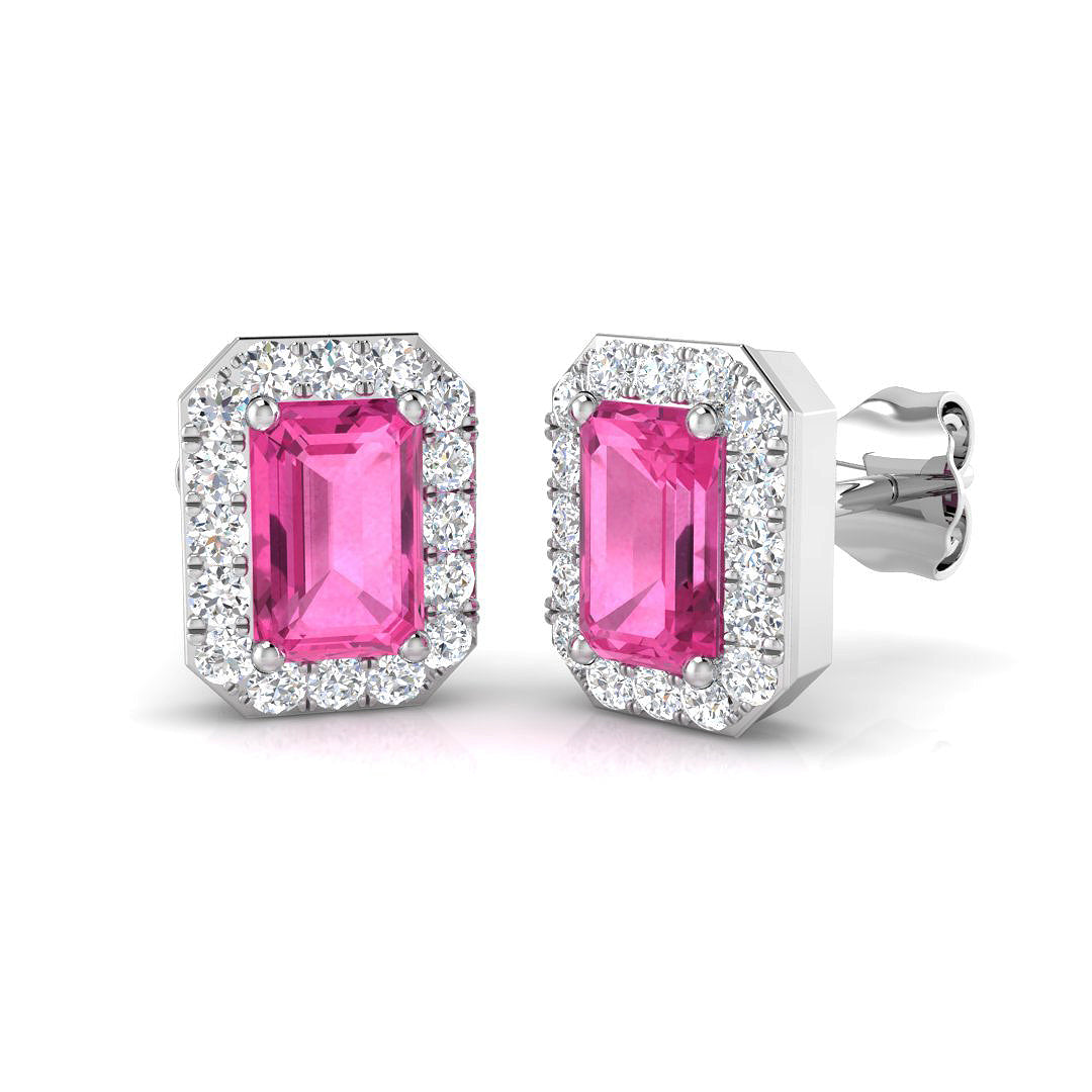 SE4077A — Earrings - 9k White Gold