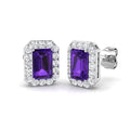 SE4077 — Earrings - 9k White Gold