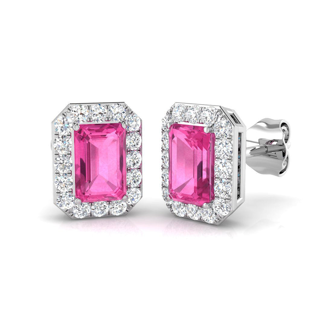 SE4077A — Earrings - 9k White Gold