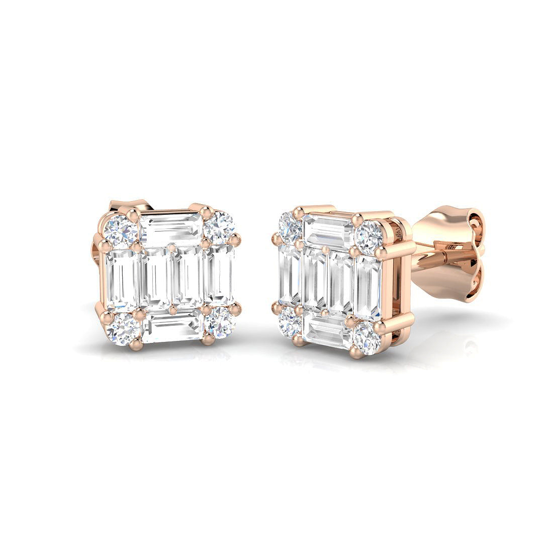 SE4150 — Earrings - 9k Rose Gold