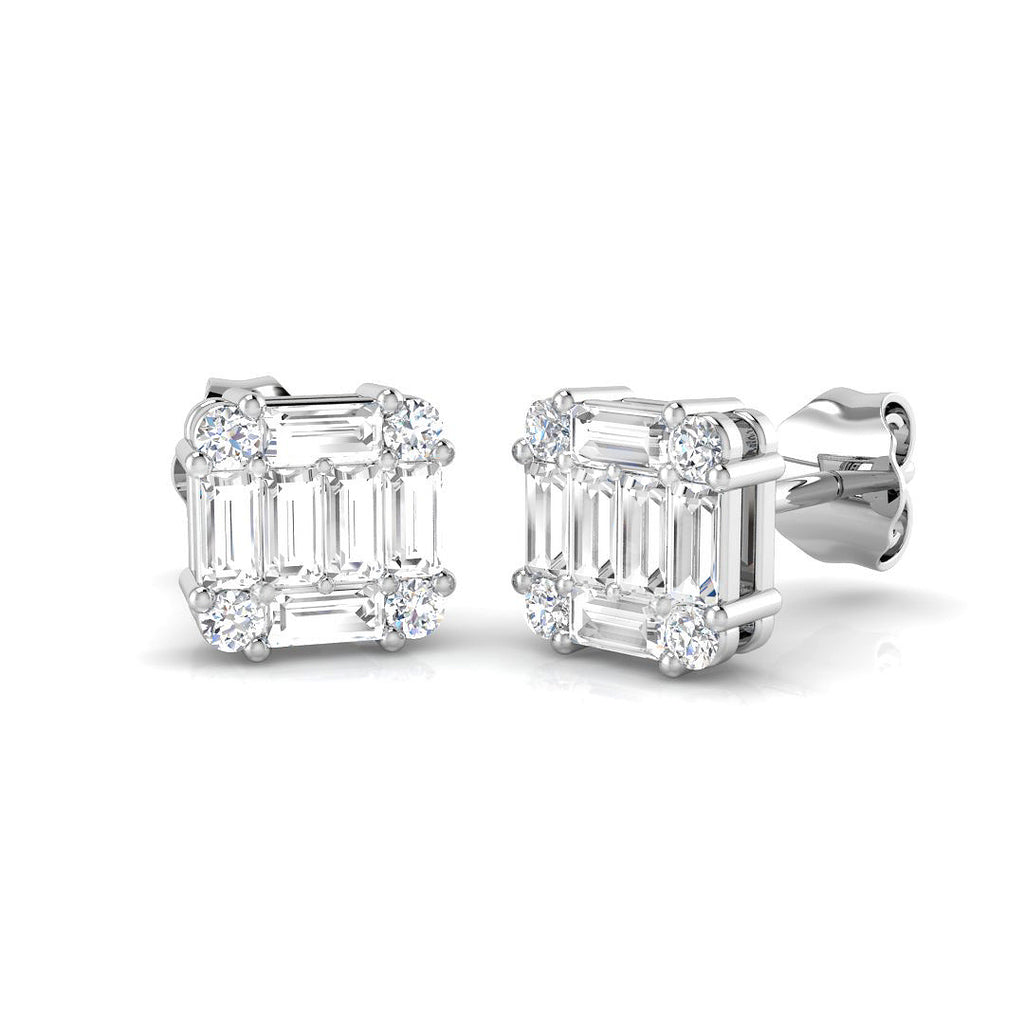 SE4150 — Earrings - 9k White Gold