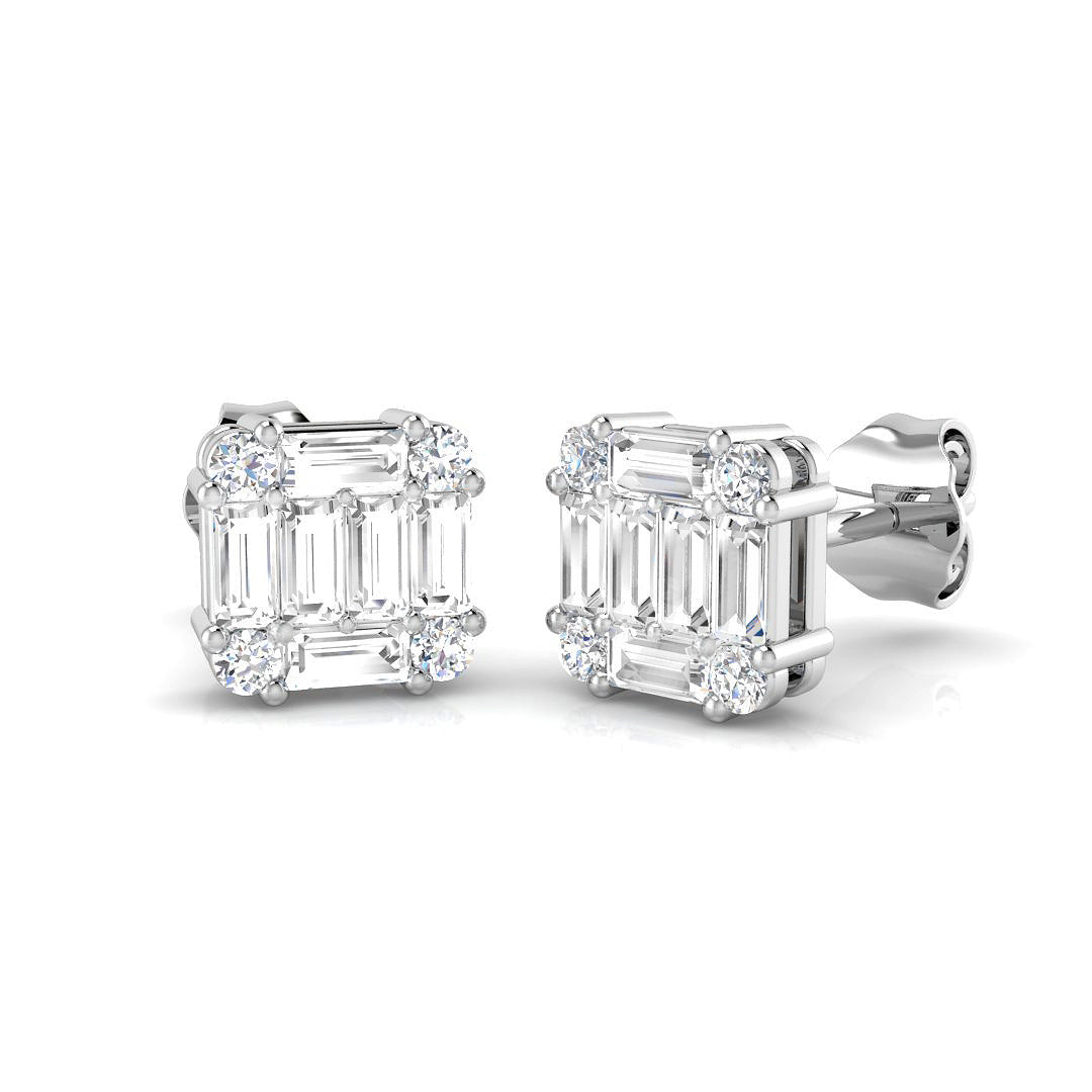 SE4150 — Earrings - 9k White Gold
