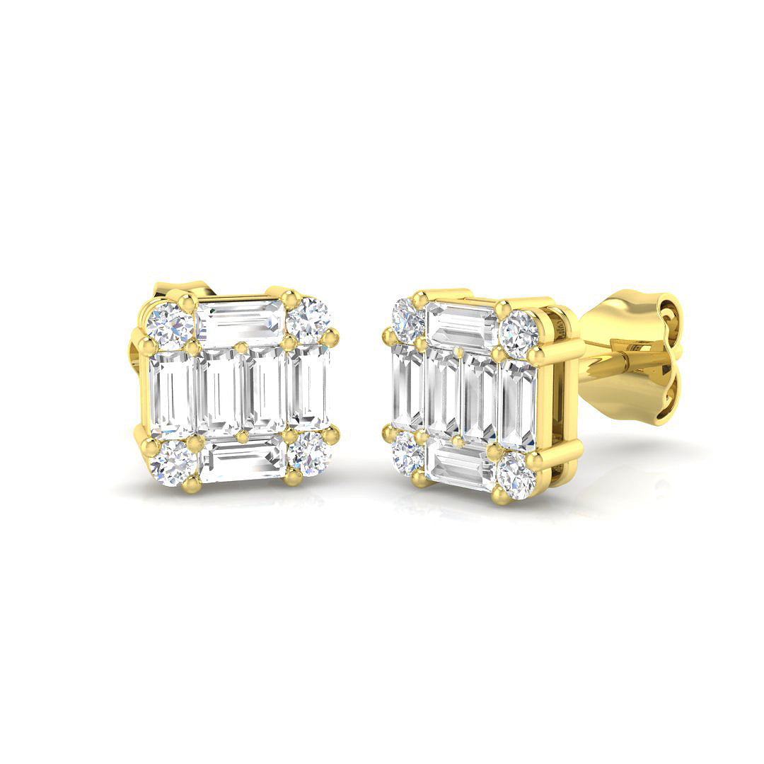 SE4150 — Earrings - 9k Yellow Gold
