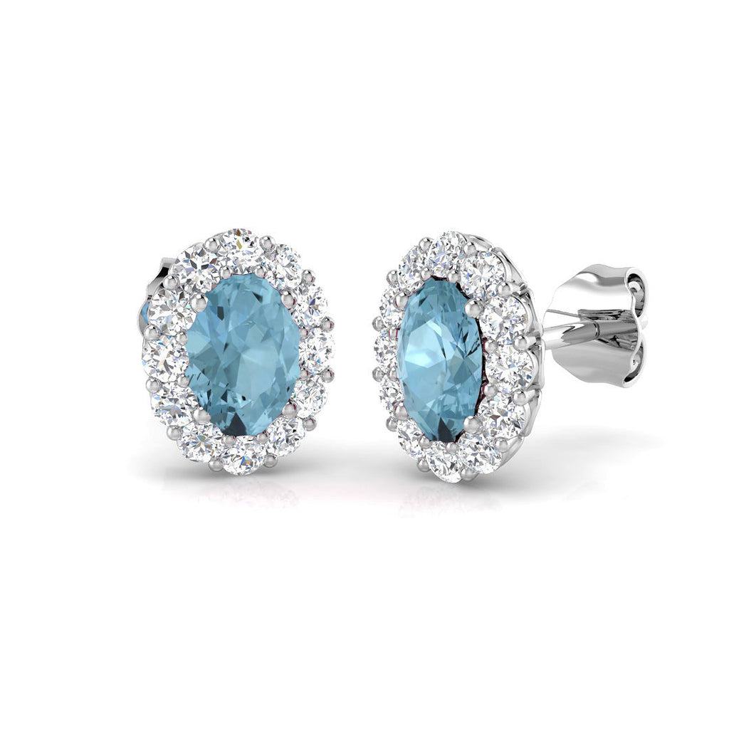 SE4189 — Earrings - 9k White Gold