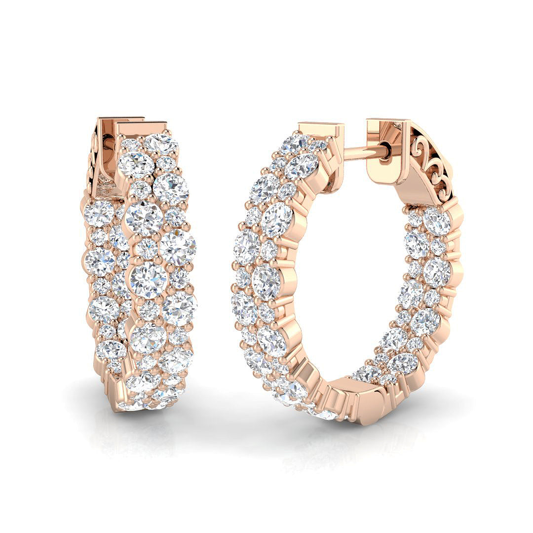 SE4276 — Earrings - 9k Rose Gold