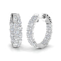 SE4276 — Earrings - 9k White Gold
