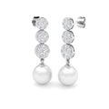 SE4280 — Earrings - 9k White Gold