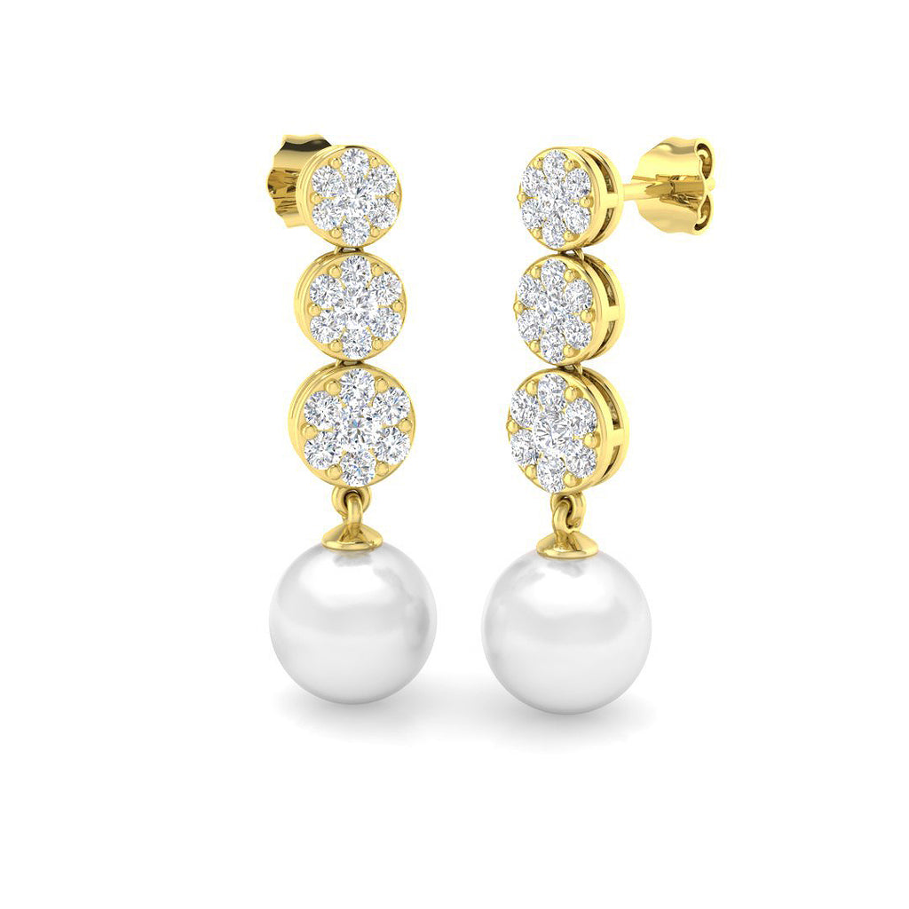 SE4280 — Earrings - 9k Yellow Gold