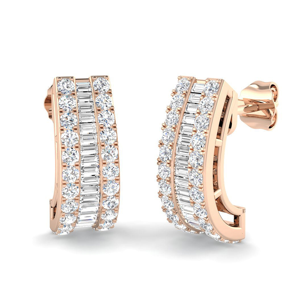 SE4288 — Earrings - 9k Rose Gold